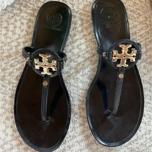 Like new Patent leather Tory Burch sandals